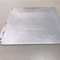 Tuyau en aluminium plat supraconducteur composite pour le chauffage